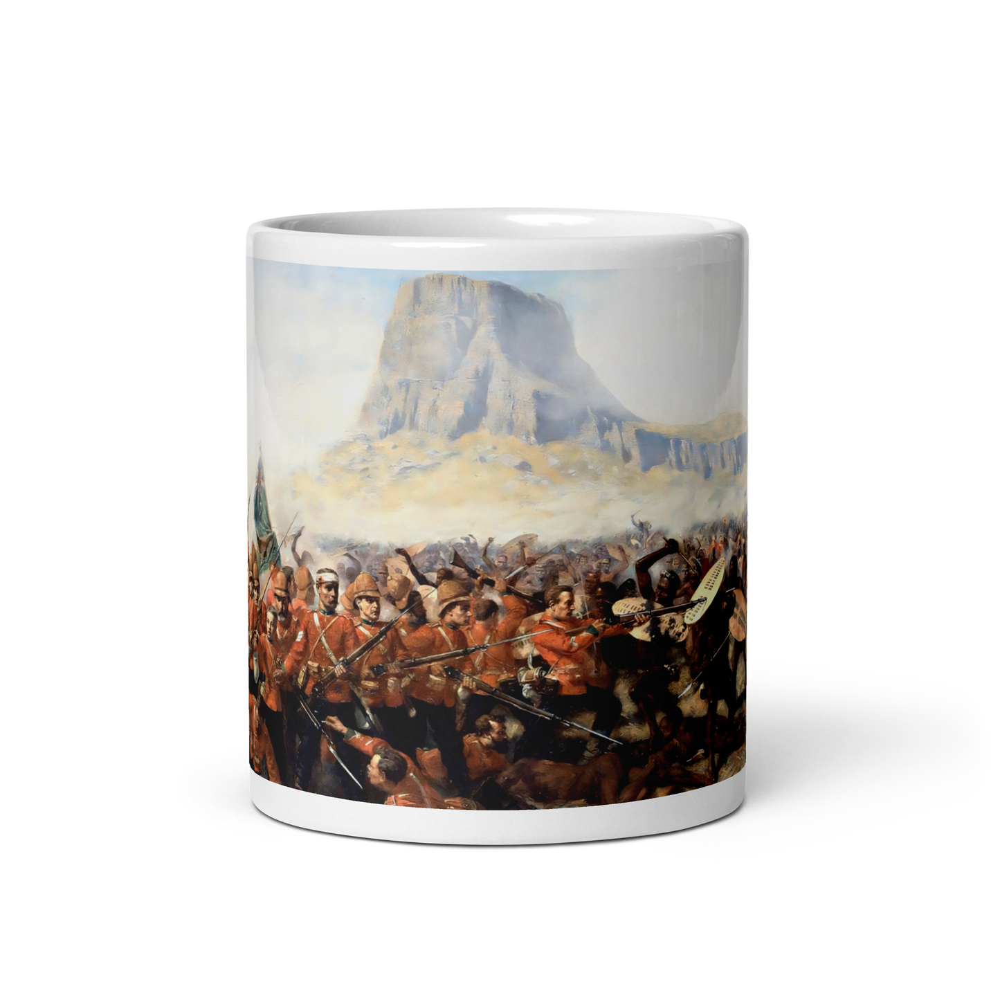 Battle of Isandlwana - Charles Fripp (White Mug)