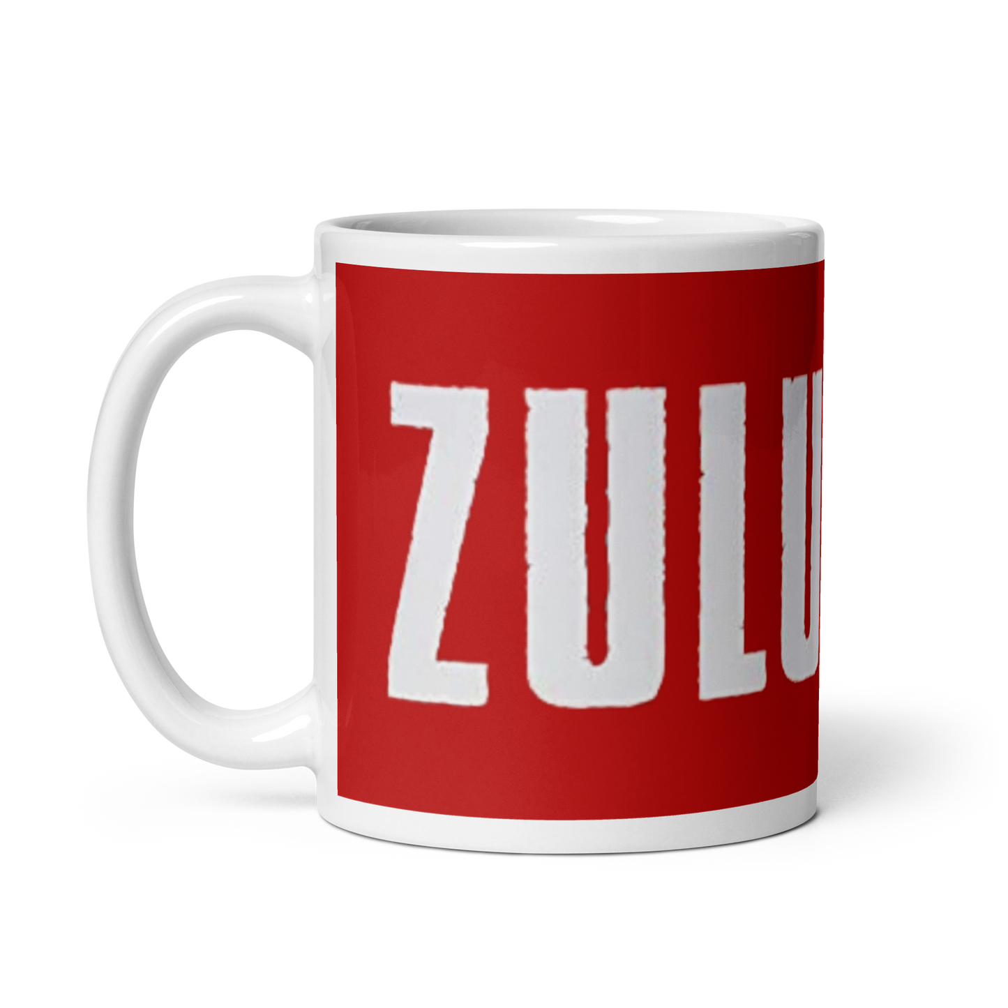 ZULU Red - Full Wrap Around (White mug)