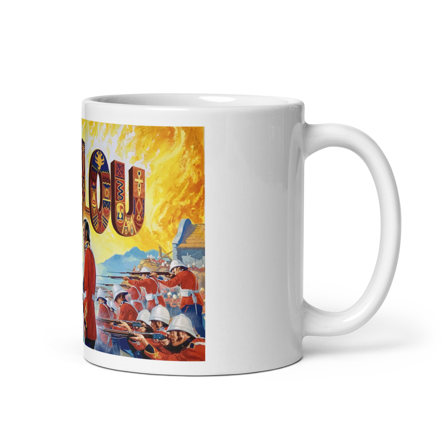 ZOULOU Movie Poster (White mug)