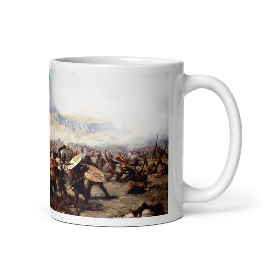 Battle of Isandlwana - Charles Fripp (White Mug)