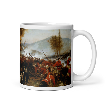 Defence of Rorke's Drift - Alphonse de Neuville (White mug)