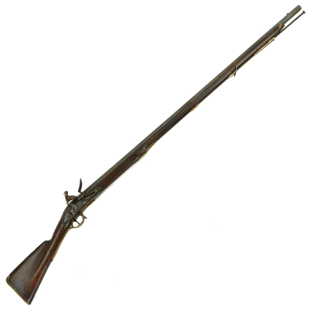 Original U.S. Revolutionary War Era British Long Land Pattern Brown Bess Flintlock Musket - dated 1761