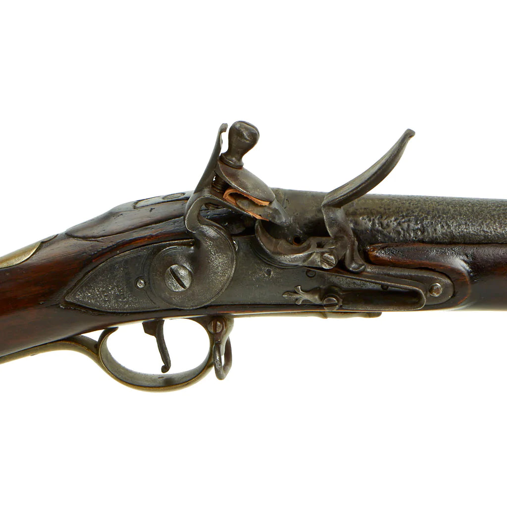 Original U.S. Revolutionary War Era British Long Land Pattern Brown Bess Flintlock Musket - dated 1761