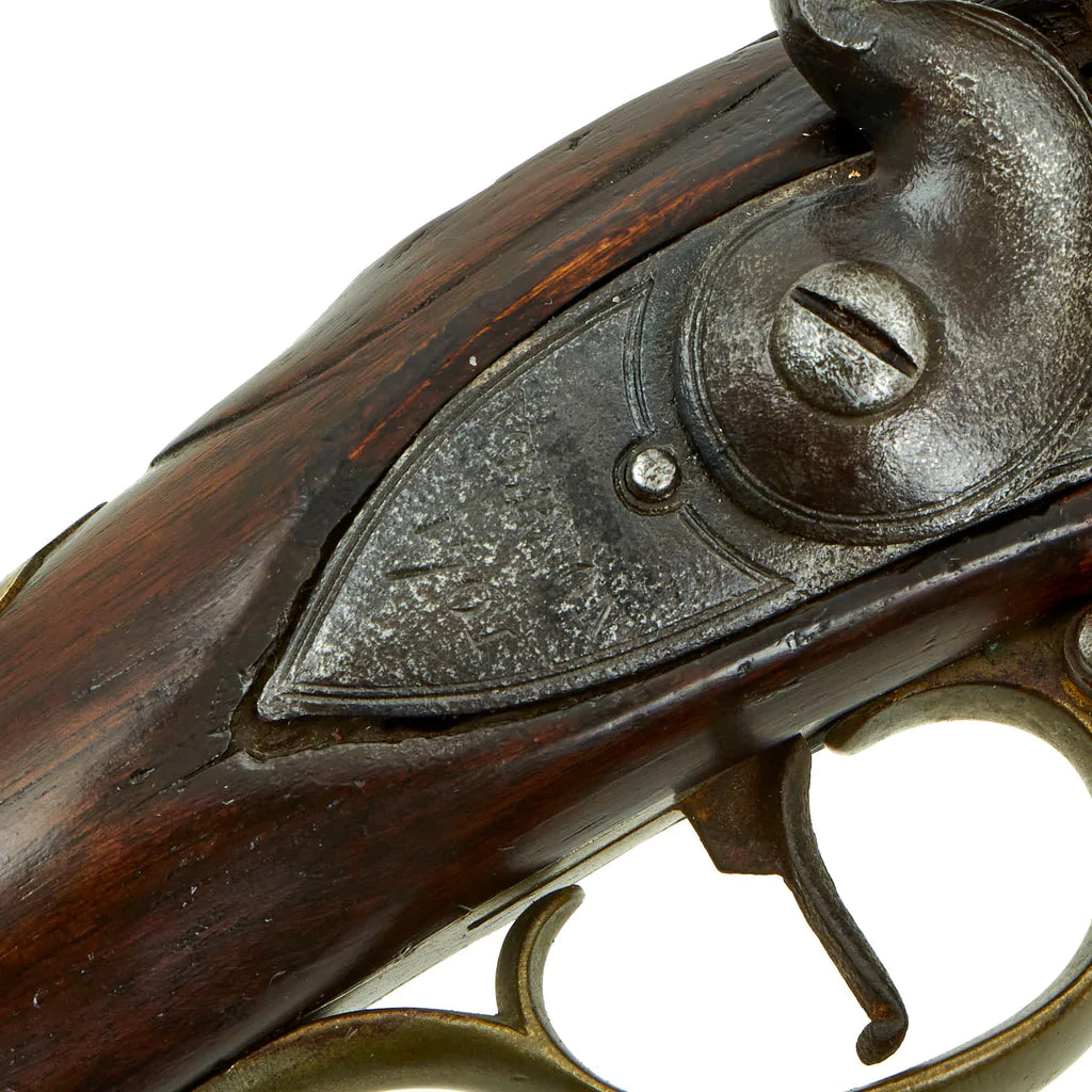 Original U.S. Revolutionary War Era British Long Land Pattern Brown Bess Flintlock Musket - dated 1761