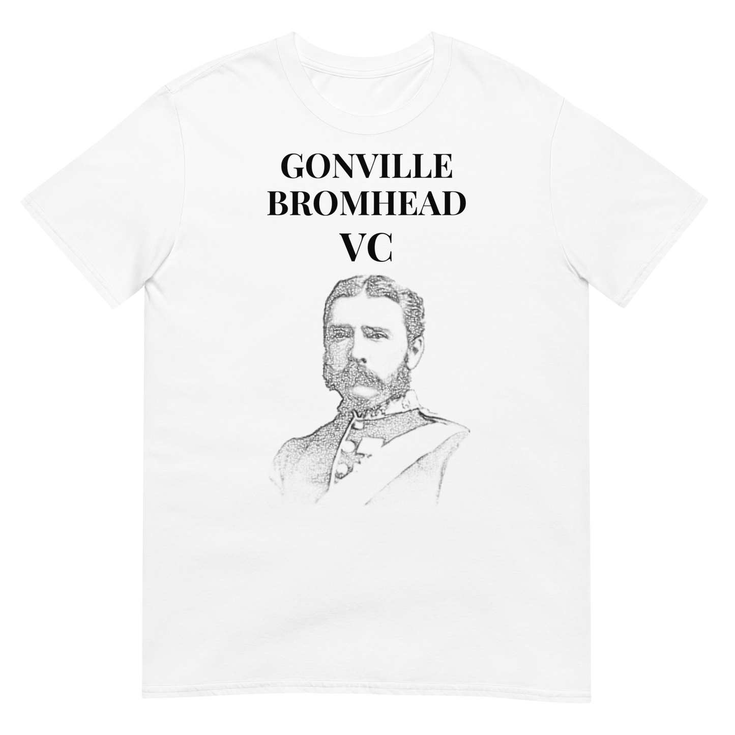 Gonville Bromhead VC - Portrait Sketch (t-shirt)