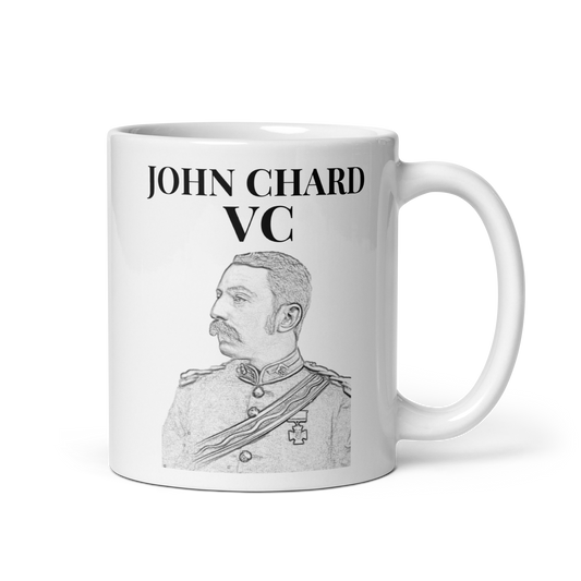 John Chard VC - Sketch (White Mug)