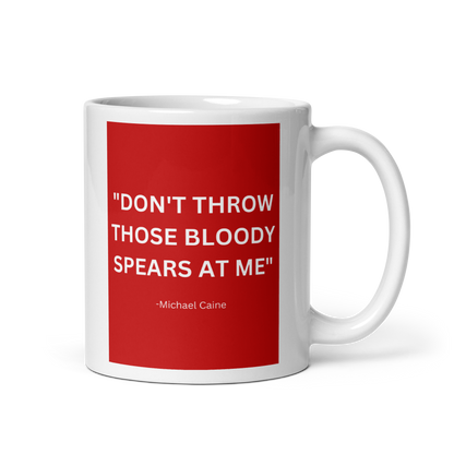 Michael Caine - Quote (White Mug)